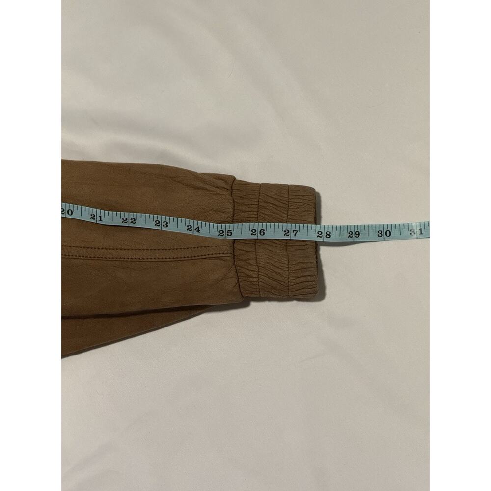Wilson's Leather Adventure Bound Vintage 80s Bomber Jacket XS Brown Suede EUC - Picture 12 of 14